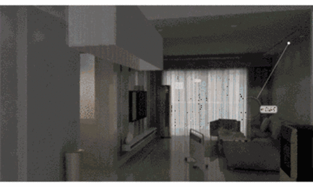 智能窗簾控制面板開關